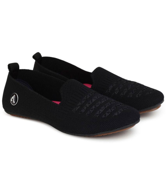 Aqualite Black Womens Slip On - None