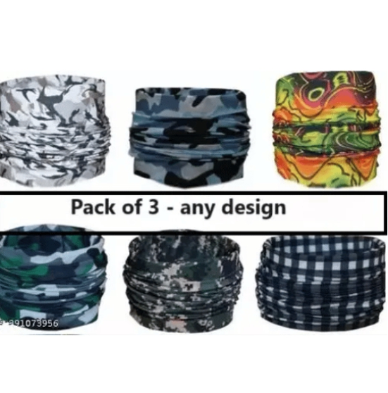 Classy Men Bandana- pack of 3