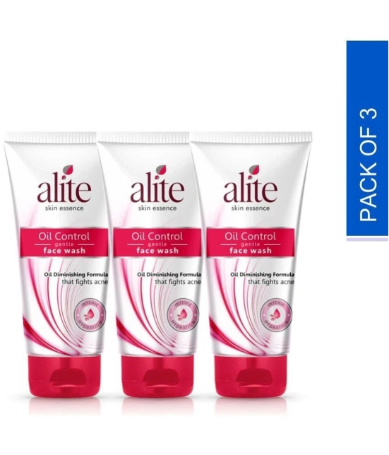 Alite Oil Control Face Wash For All Skin Type,Refreshed & Acne Free Skin-Pack Of 3(70g Each)