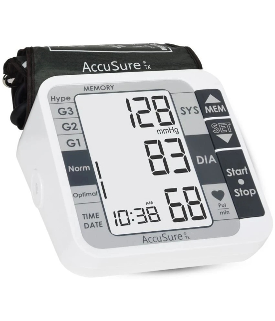 AccuSure TK Automatic Digital Blood Pressure Monitor BP Machine