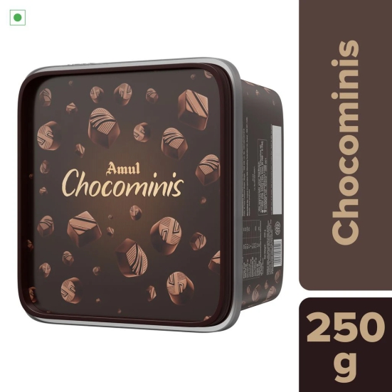 AMUL CHOCOMINI 12X250G TUB