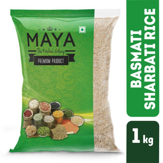 MAYA BASMATI SHARBATI RICE 1 Kg