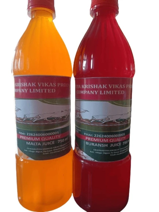 Malta Juice and Buransh Juice, 750ml each