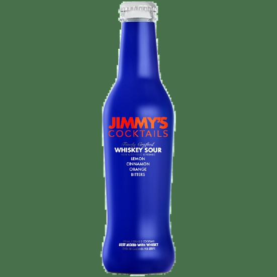 Jimmys Cocktails Non Alcoholic Beverage - Whiskey Sour Mixer, 250 Ml