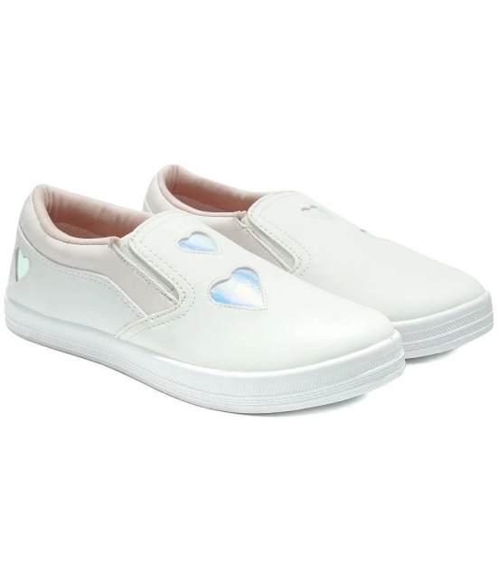 ASIAN White Womens Slip On - None