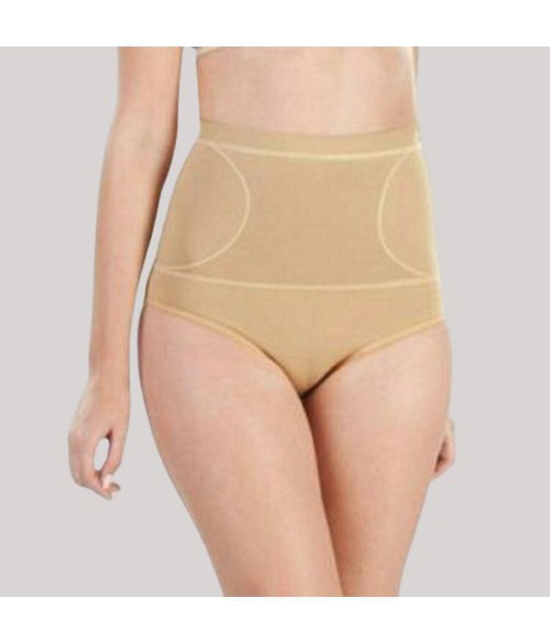 SELETA - Beige Cotton Women's Tummy Tucker ( Pack of 1 ) - None