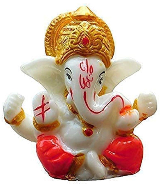 THRIFTKART - Lord Ganesha Ideal For Car Dashboard ( Pack of 1 ) - Multicolor