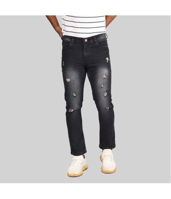 Aflash - Black Denim Slim Fit Men's Jeans ( Pack of 1 ) - None