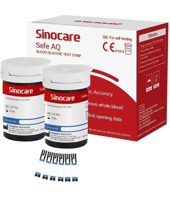 SINOCARE SAFE AQ 50 Test Strips