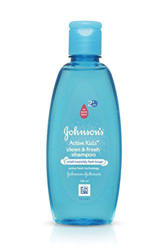 Johnson's Baby Active Kids Shampoo - Clean & Fresh, 100 Ml