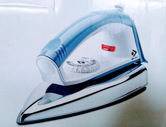 Bajaj New Popular Dry Iron, 750W, Blue