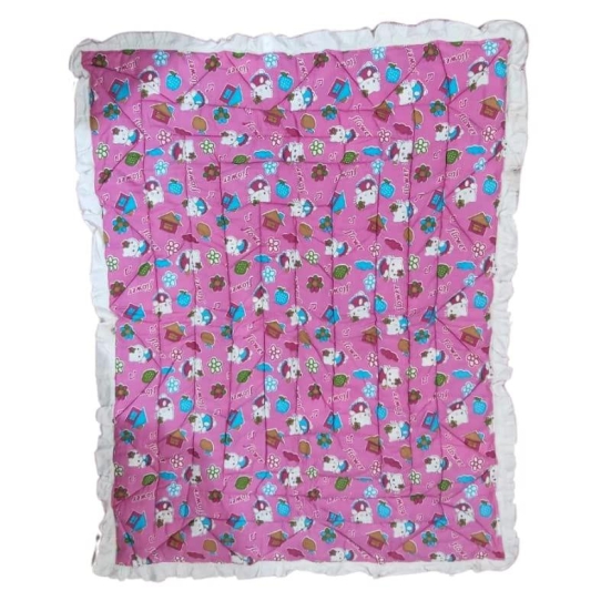 DC New Born Baby Godadi Bedding Pure Cotton-46x34 Inch Size- 1 pcs  by Ruhi Fashion India