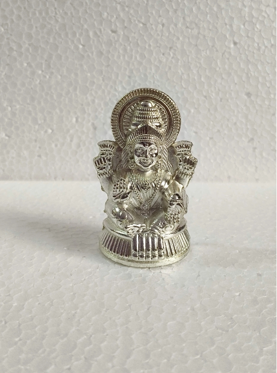 Goddess Lakshmi Idol-Silver