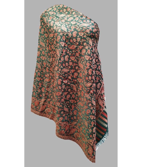 Soul Essence Green Kani Shawl - Single - Green