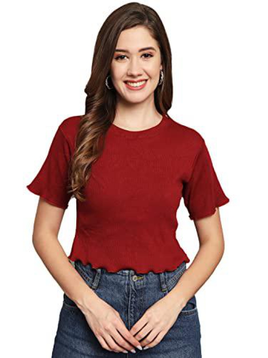 FUNDAY FASHION Casual Regular Solid Women Top