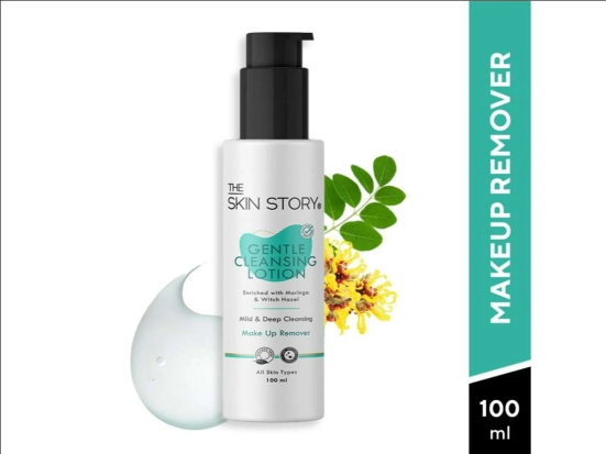 Moringa Gentle Cleansing Lotion For Moisturizing, Deep Cleansing & Make Up Removal (100 ML)