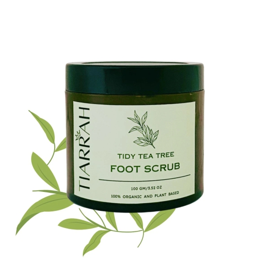 Tidy Tea Tree Foot Scrub