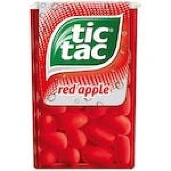 Tic Tac Red Apple Flavoured Mint, 7.7 gm