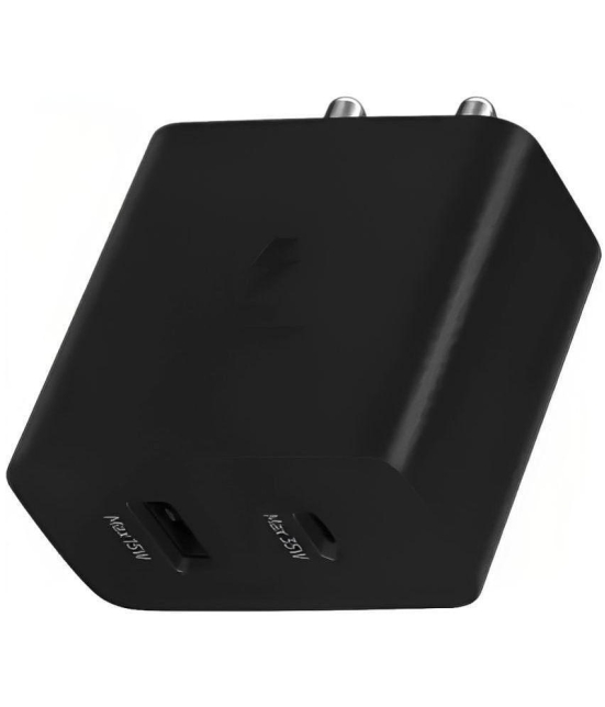 Tecsox Type C 5.4A Travel Charger - Black