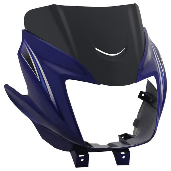 Headlight Visor Fit For TVS StarCity+ Latest With Glass Stopper Blue