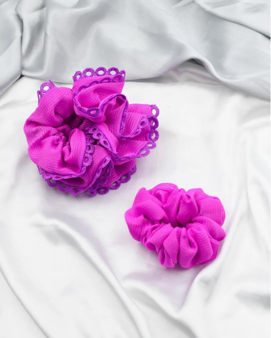 Cozy Blush Scrunchie Combo