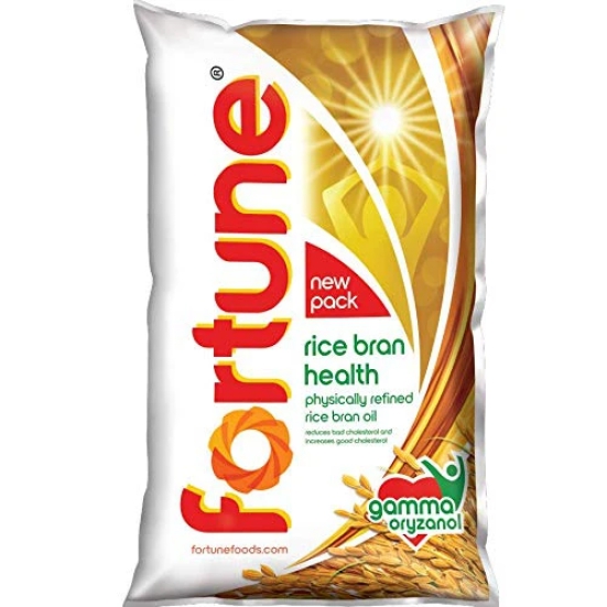 Fortune Oil, Pouch Rice Bran Health, 1 L