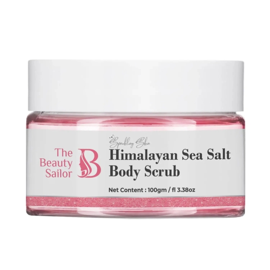 Himalayan Sea Salt Body Scrub with Rosehip Oil & Vitamin E - 100gm