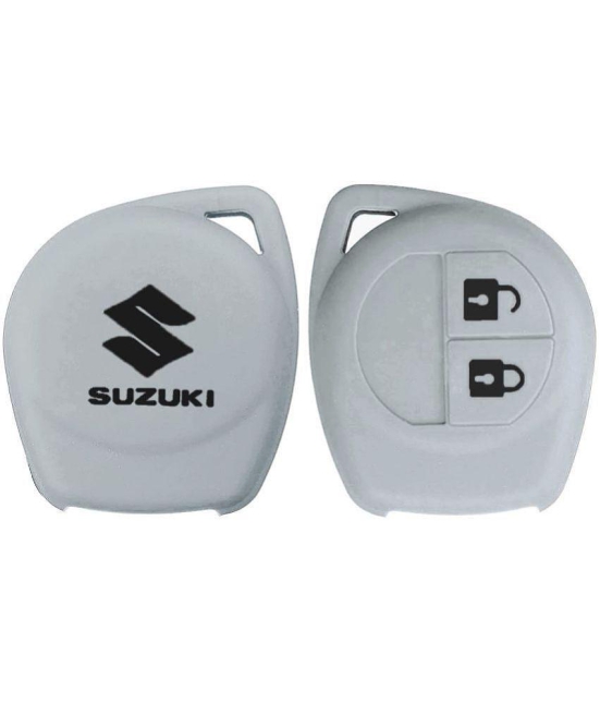 Keycase Silicone Car Key Cover for Maruti Suzuki 2 Button Key Cover