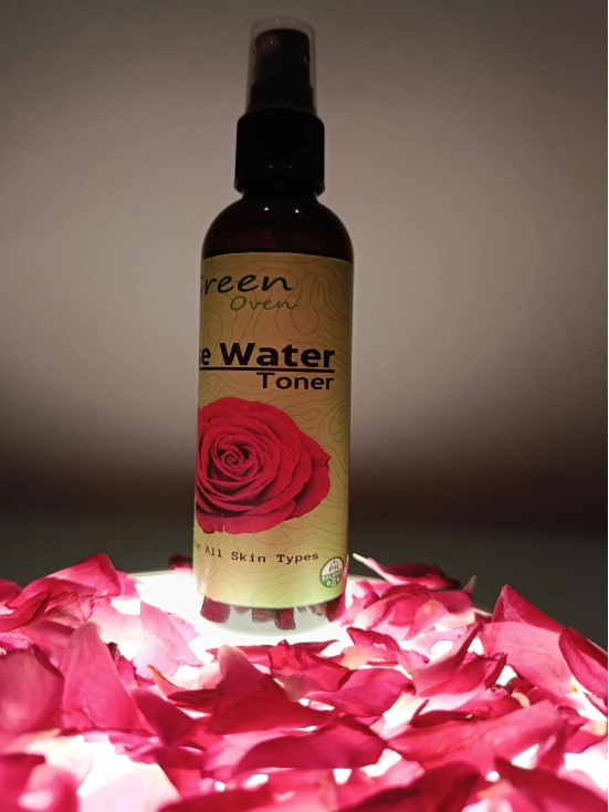 Rose water toner