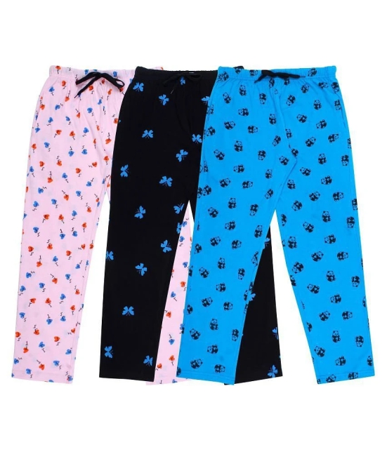 Diaz Cotton Trackpant/Lower/Pyajam for Boys and Girls combo pack of 3 - None