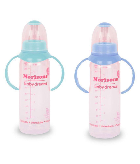 Morisons Baby Dreams - Multicolor 250 ml Feeding Bottle (Pack of 2)