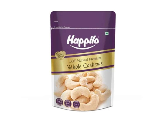 Happilo 100% Natural Popular Whole Cashews 400g