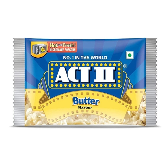 Act Ii Microwave Butter Popcorn, 33 Gm