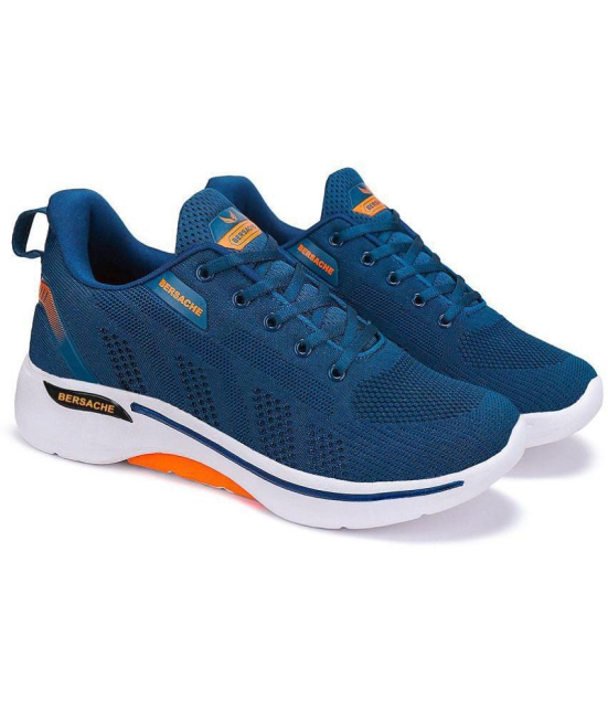 Bersache Men Sport Shoes Blue Mens Outdoor - None