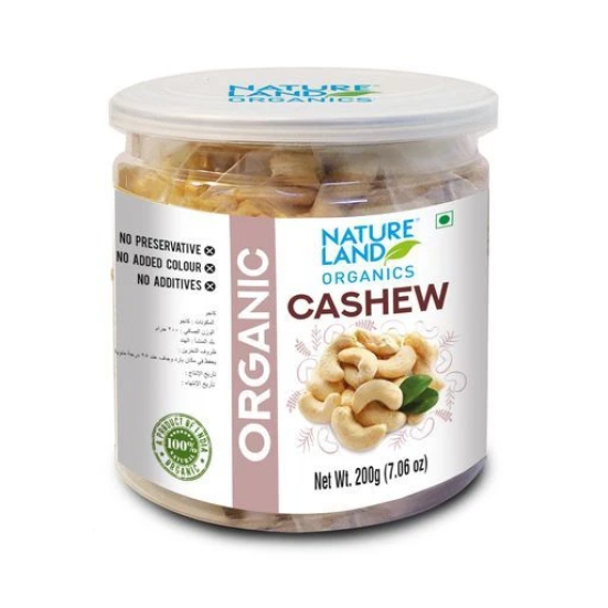 Natureland Organics Cashew, 200 gm