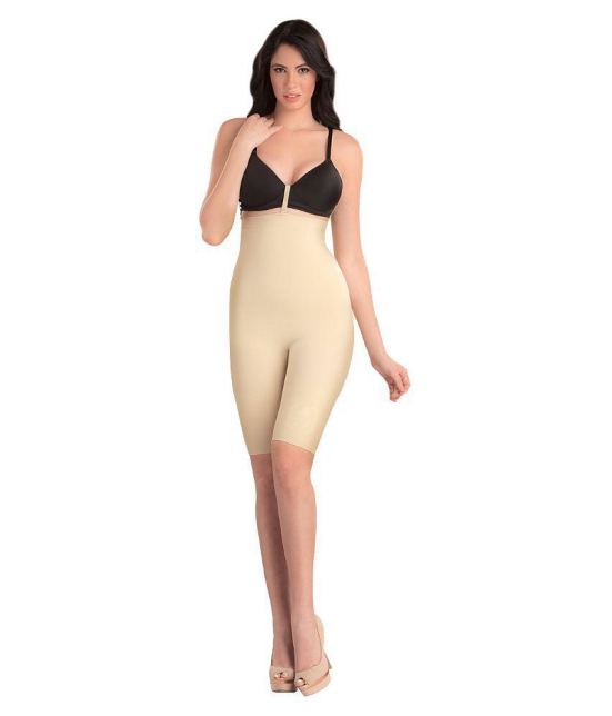 Swee Spark Nude Color High Waist and Full Thigh Shapewear - 3XL