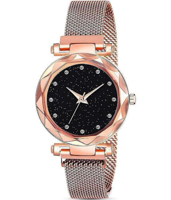 Hala - Rose Gold Stainless Steel Analog Womens Watch