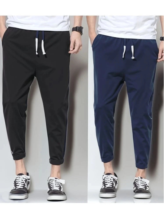 Septem Multi Polyester Mens Sports Trackpants ( Pack of 2 ) - None