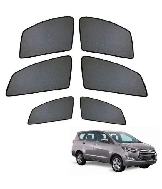 Kozdiko Half Magnetic Car Sunshades Curtain For Toyota Innova Crysta