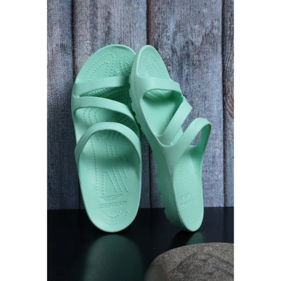 RedTape Women Green Sunnies Sliders