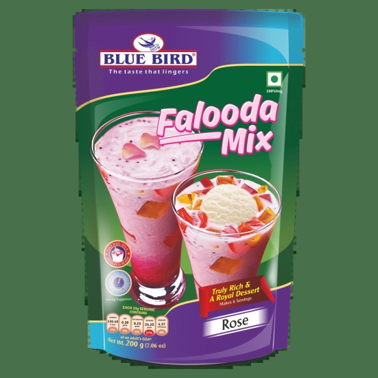 Blue Bird Falooda Mix Rose, 200 gm