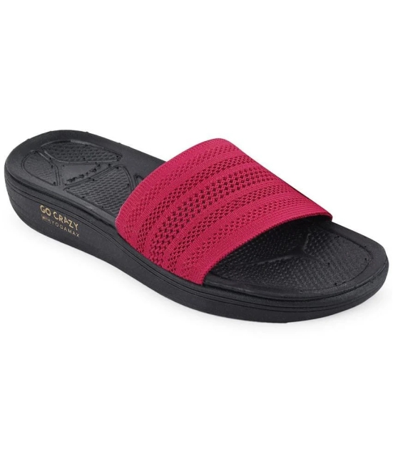 Campus - Pink Womens Slide Flip Flop - None