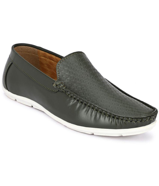 Buxton - Green Men's Slip on - 7