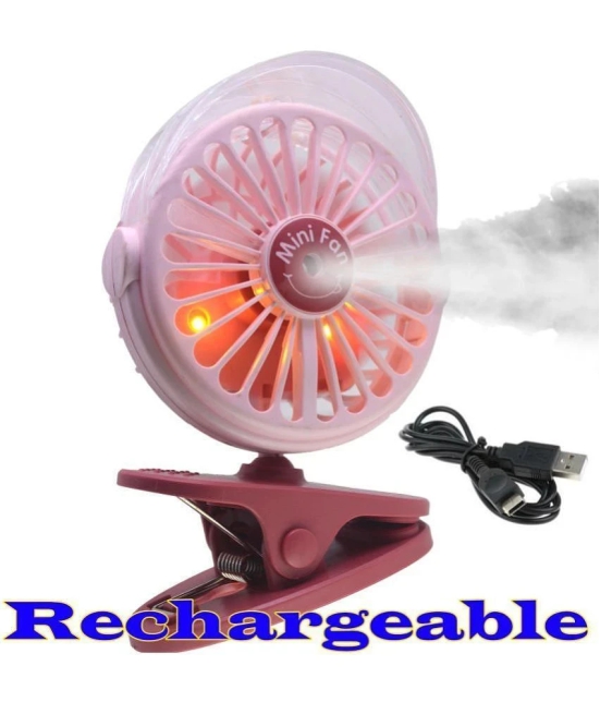 Fog Spray Rechargeable Fan