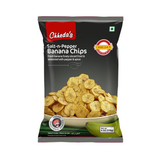 Chhedas Salt-n-Pepper Banana Chips 170g