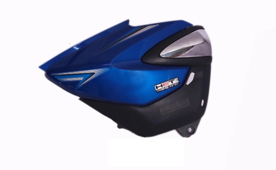 Side Panel / Side Cowl Set Fit For Honda Shine Dx Type-2 with Chrome Athletic Blue**