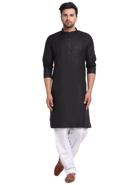 Banity Bey Magic Cotton Regular Fit Traditional kurta Pyjama Set for Men