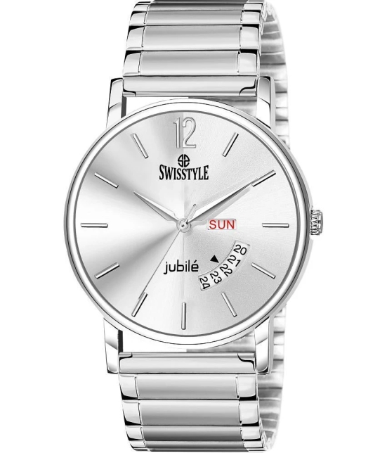 Swisstyle Silver Stainless Steel Analog Mens Watch