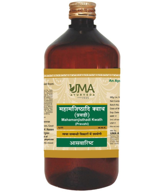 UMA AYURVEDA Mahamanjishthadi_Kwath_450_ml Liquid 1 kg Pack Of 1