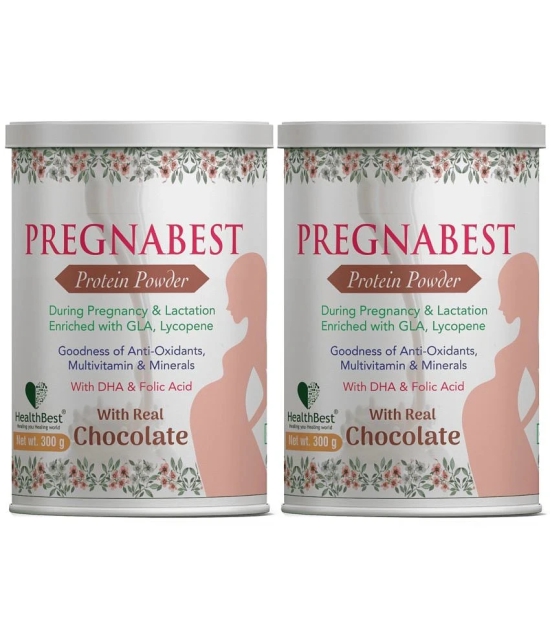 HealthBest Pregnaprotein 600 gm Pack of 2